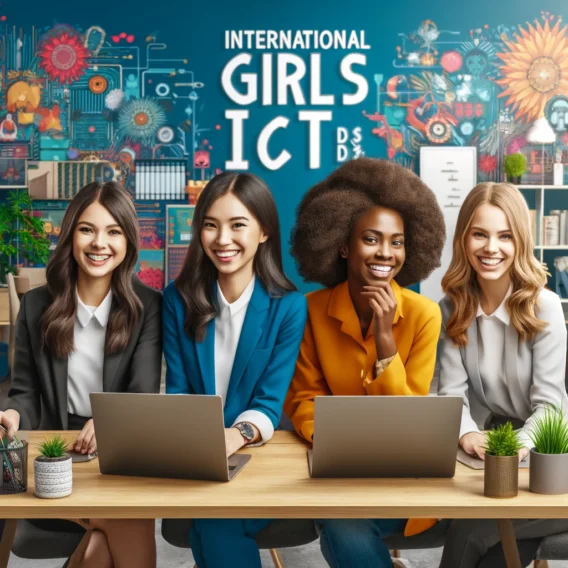 DALL·E-2024-04-24-13.18.18-A-cheerful-and-professional-image-for-International-Girls-in-ICT-Day-set-in-a-sophisticated-office-environment.-This-version-features-three-or-four-w